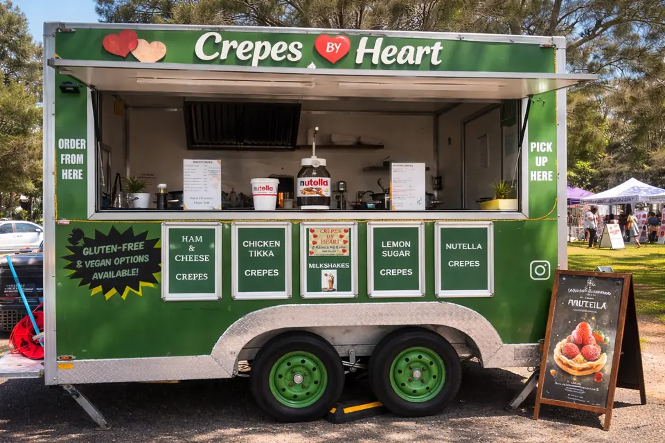 Crepes By Heart food truck